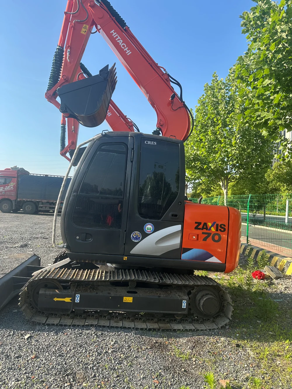 Used Excavator Japan Brand HITACHI ZX70 zaxis 70 zx 7tons 60 6tons Crawler digger for Sale in stock fast shipping