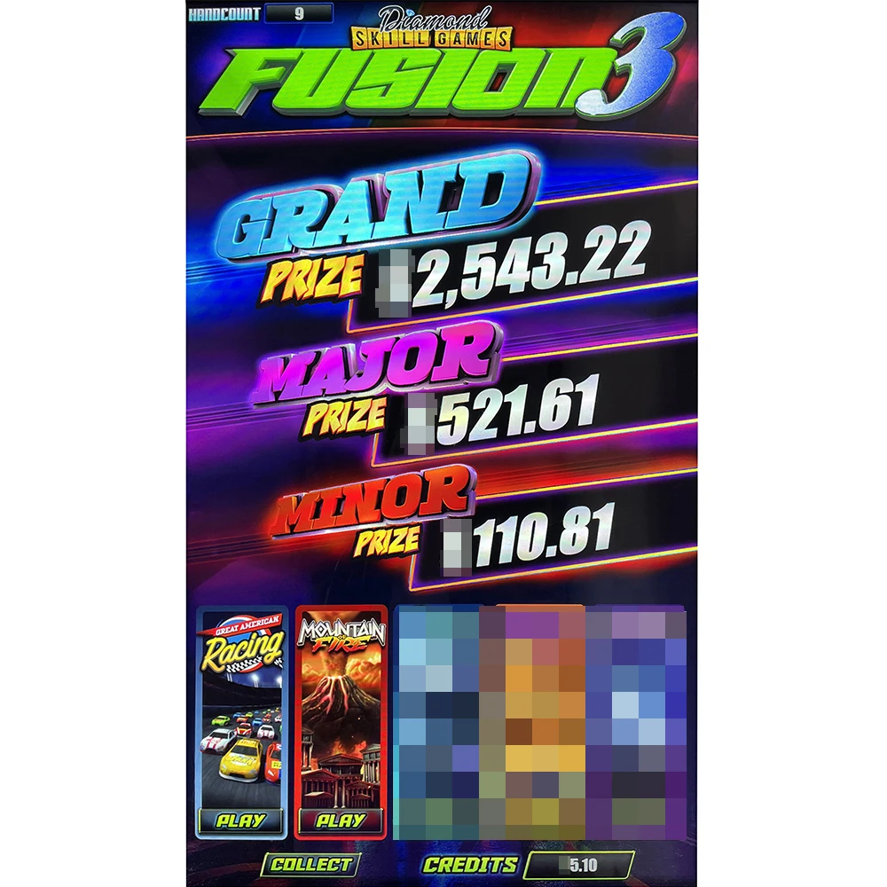 Популярные бесплатные онлайн игры для взрослых 5 в 1 Fusion 3 вертикальный игровой автомат нескольких игр