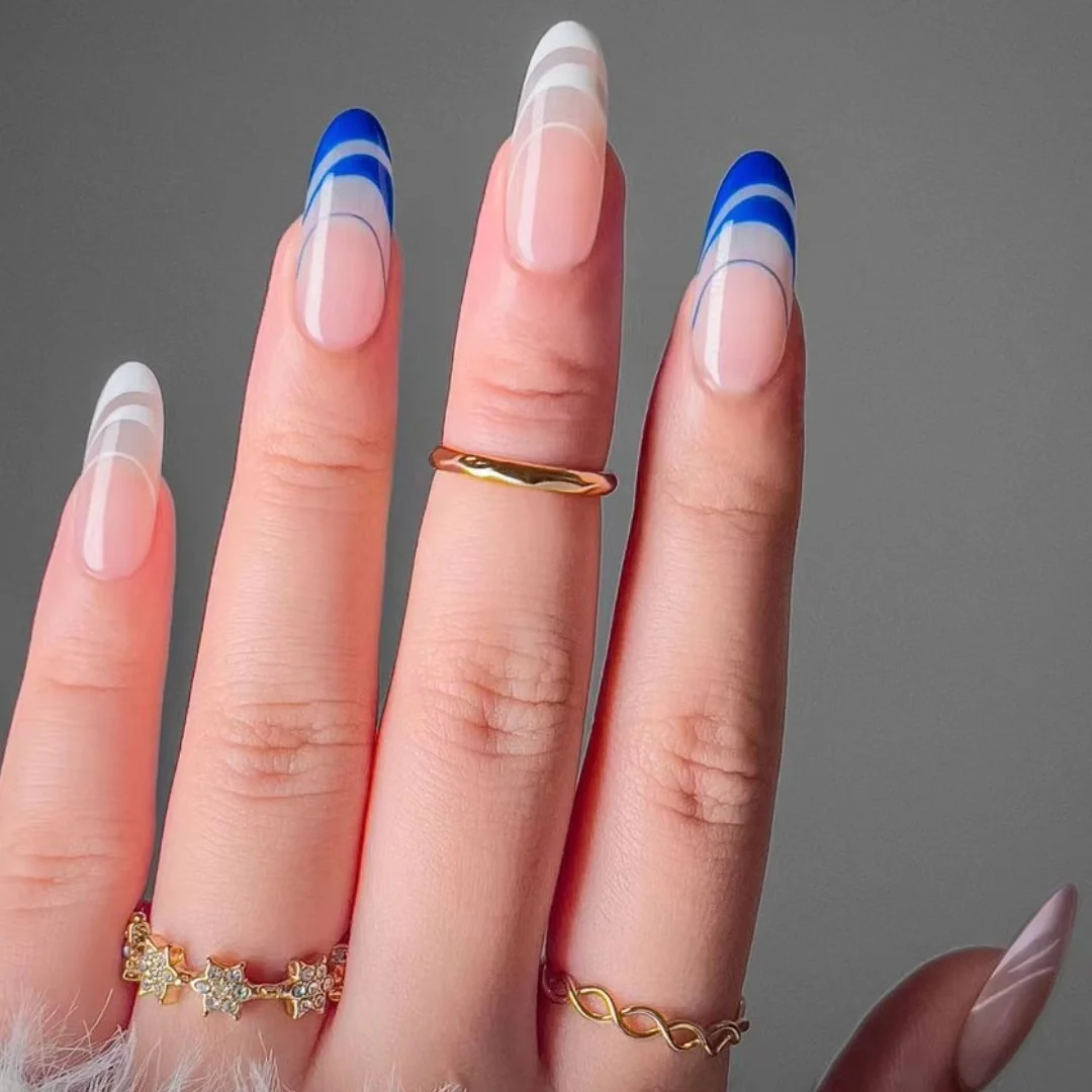 2025 trending wholesale good quality long last  factory supply  oval shape luxury nails  Designed Nail Tips  fake nails