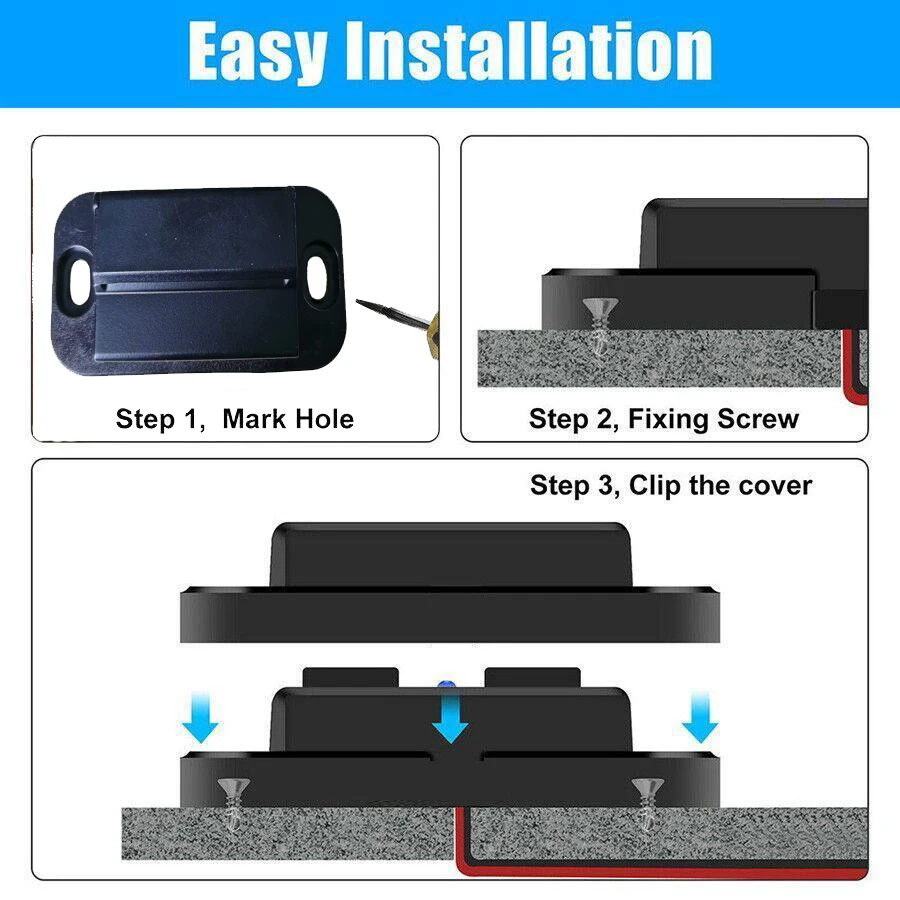 12v-24v   dual usb QC3.0+PD  USB-C  charger with button switch for RV Marine Motorcycle Truck Golf Cart