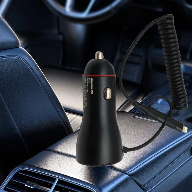 Cargador Usb Para Camin O Bus De 12 Y 24 Vol Быстрая зарядка прикуриватель двойной адаптер автомобильного зарядного устройства