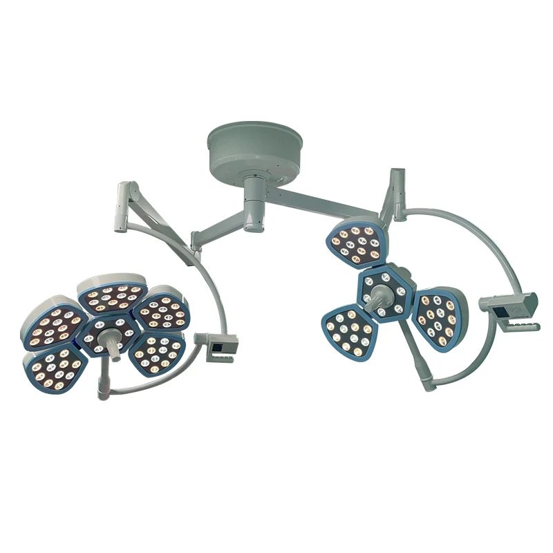 Hospital Medical Equipment Electric Petals 5+3 Operating Lamp Shadowless Plastic Lamp for Surgeries