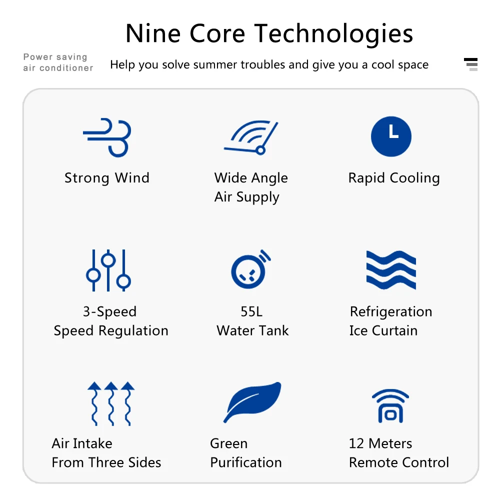 Evaporative Water Cooled Power Saving Air Conditioning Workshop Overall Cooling Industrial Refrigeration And Air Conditioning