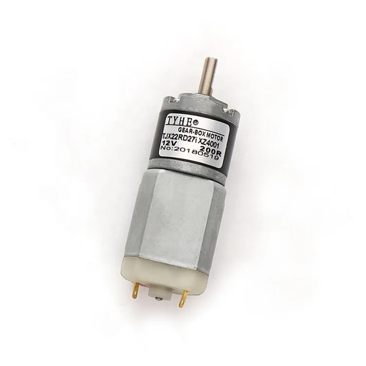 Завод товаров 22 мм 6 мм вал 1000 об/мин высокий крутящий момент низкий au/min. dc планетарный двигатель передач