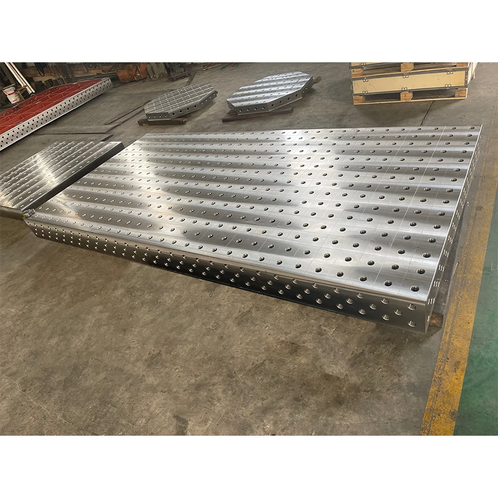 Precision cast iron 3D welding table D16/D28 3D welding table