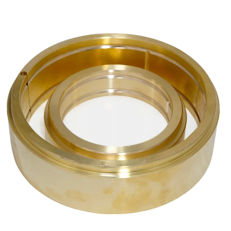 CNC machine accessories sliding bearing bushings copper sleeve for plate rolling machine