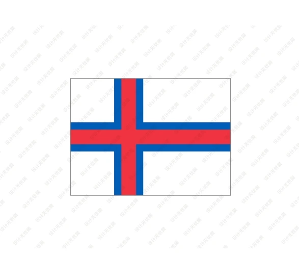 3*5 Feet the Faroe Islands  Denmark Finland Norway Sweden Iceland Polyester Low Price National Custom Flag