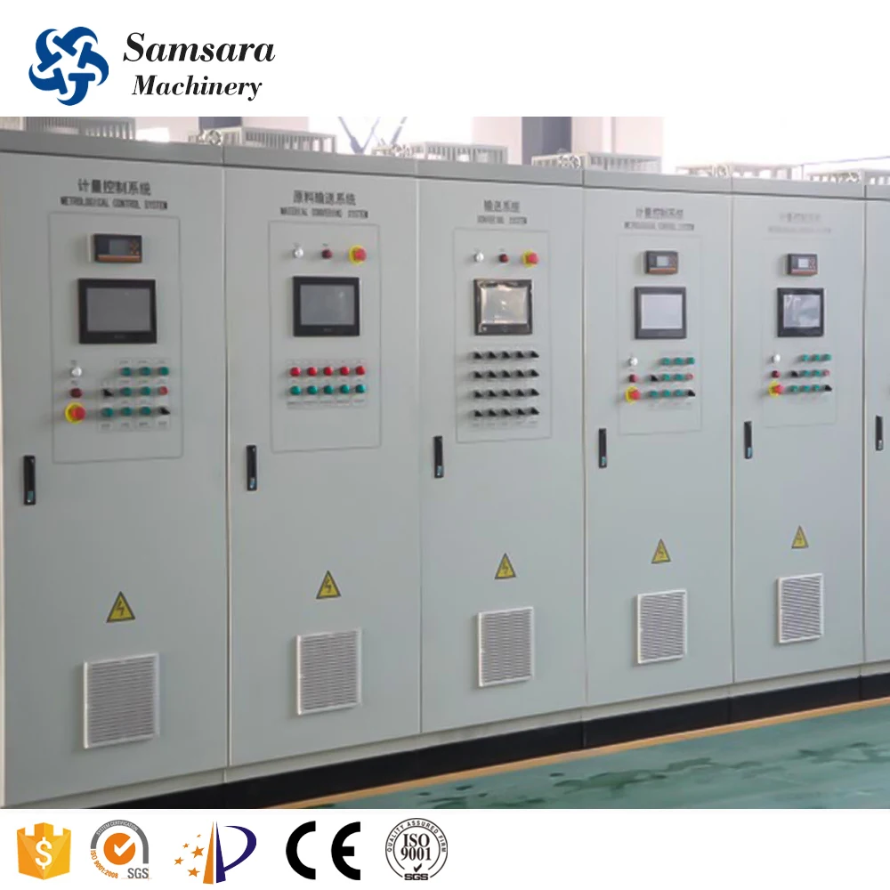 PVC Compound Mixer with Feeding Conveyor Electrical Control System for SPC Floor Mixing System