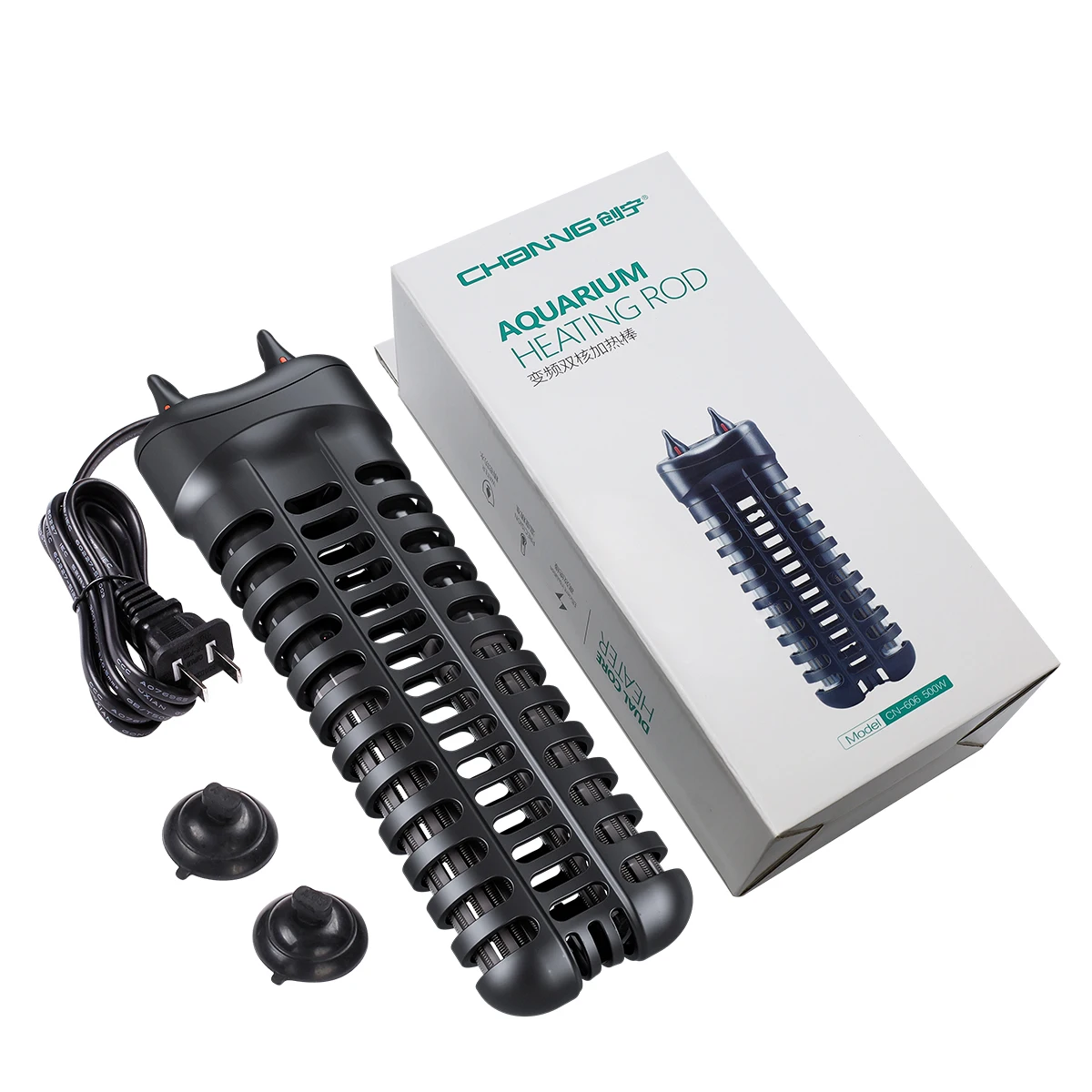 Safety Explosion-proof Quartz Glass Aquarium Heater Easy Cleaning Electric Temperature Controller