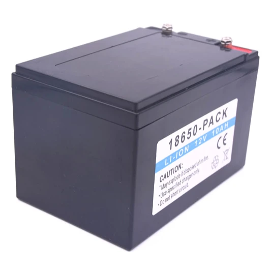 OEM Заводская перезаряжаемая литий-ионная батарея 18650 12 В 10 Ач 3 6 аккумуляторная с корпусом из АБС-пластика