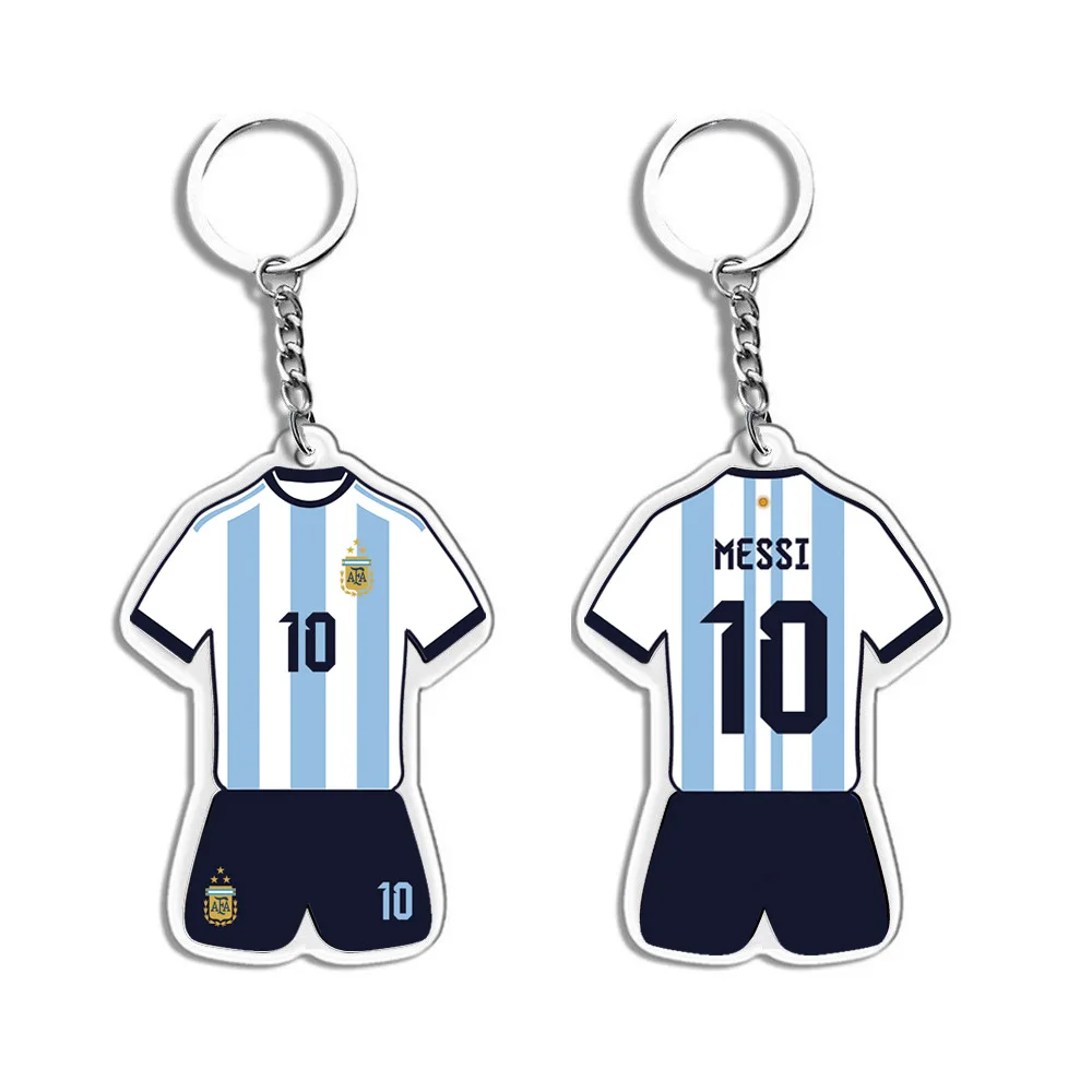 Wholesale Custom Baseball Softball Basketball Acrylic key chain shirt shape acrylic keychain  gifts for sports Favor