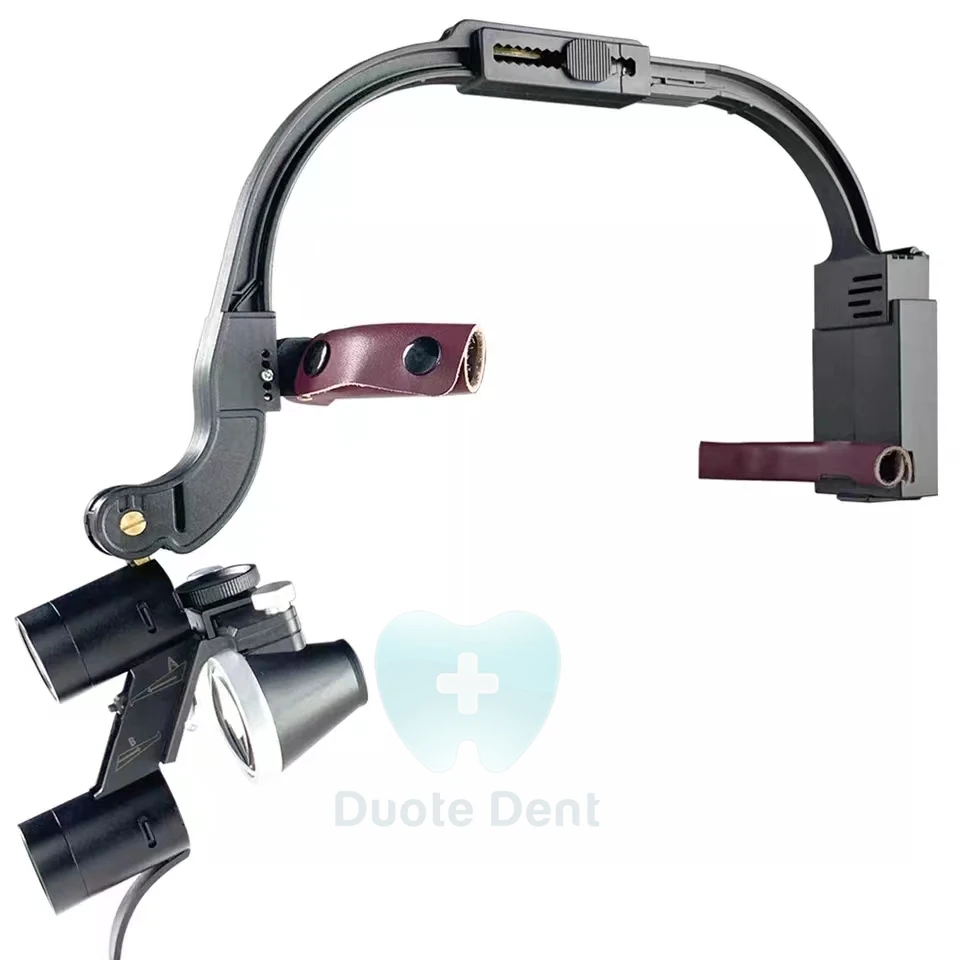 2.5X/3.5X Headband Adjustable Loupes Dentist Surgical Headlamp Dentistry Magnifier Dental LED Headlight Binocular Loupes