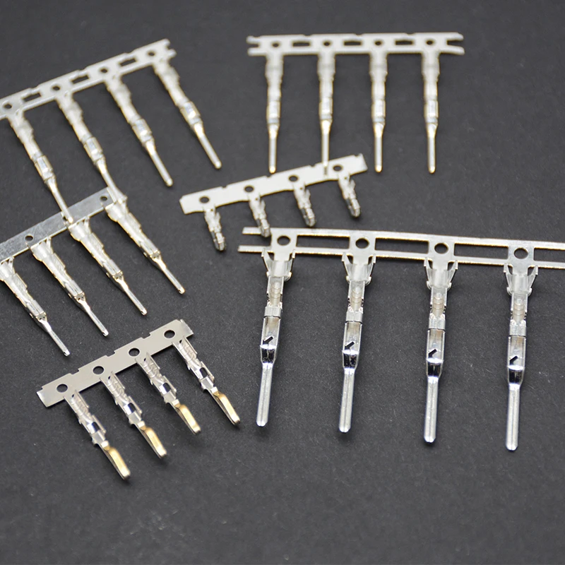 Обжимные клеммы Naked crimp 282404-1 клемма pcb латунный разъем питания