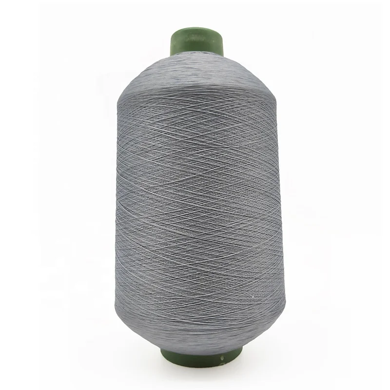 Wholesale Dope dyed  Polyester Yarn High Stretch 75d/2 Colorful DTY Polyester Yarn