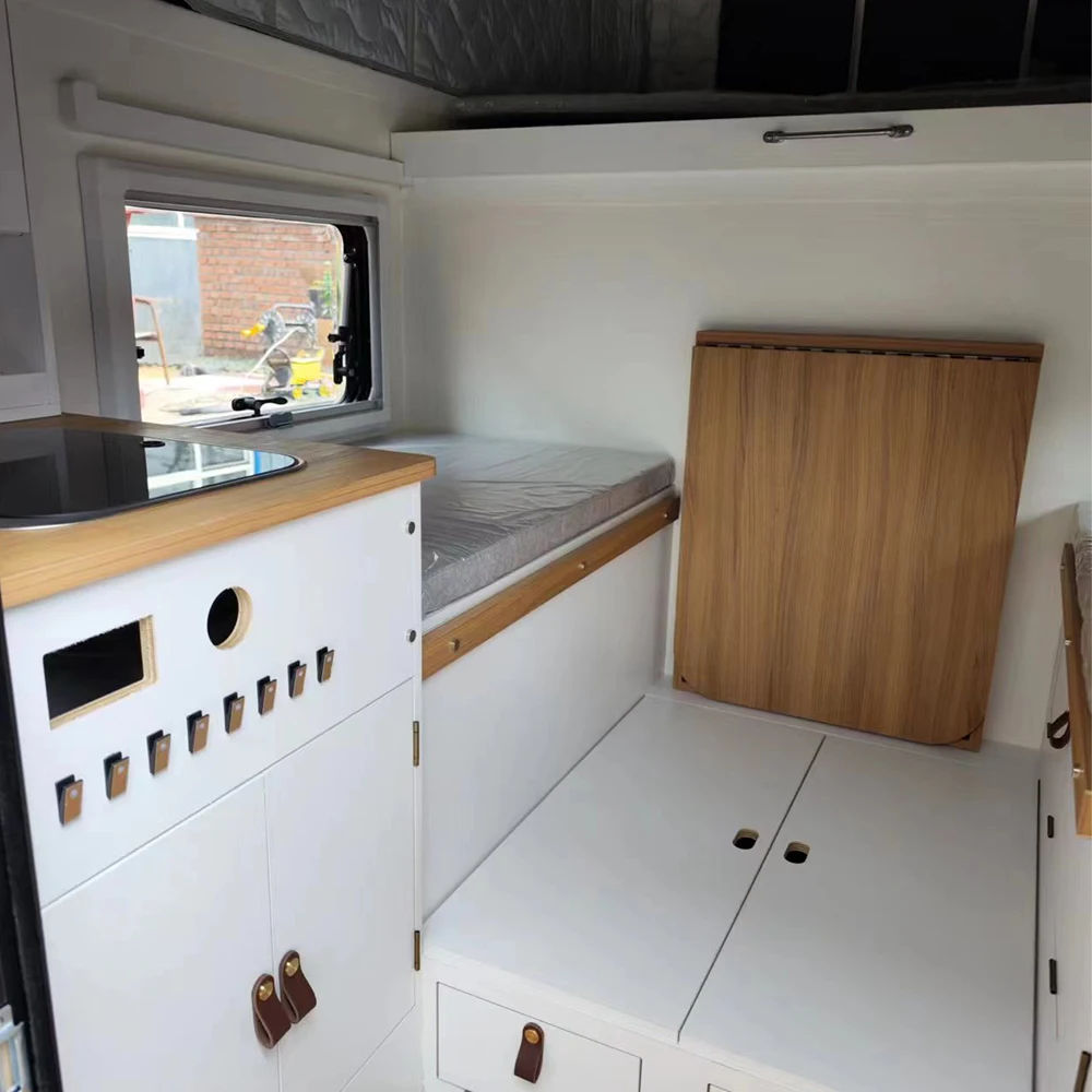 Customized Family Travel Solar Preferable 4X4 Slide In Rv Canopy Camper Slide On Pickup Camping Car Truck Camper For Sale