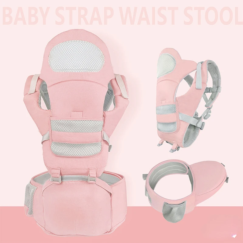 Best fabric custom backpack luxury all in one fashionable multi function waist stool soft kangaroo baby carrier