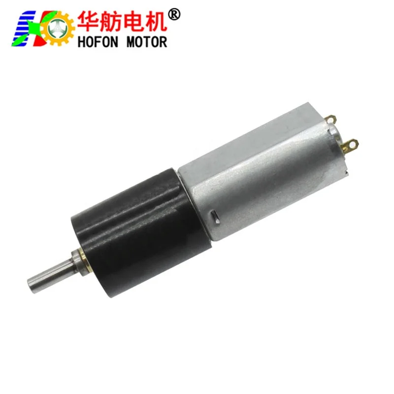Hofon16mm DC Planetary 3v 4.5v 5v 6v 9v 12 volt geared Motor PG16-050SH Planetary gear high torque motor for model airplane