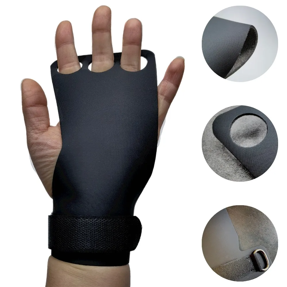 Diamond weight lifting gloves,gymnastic Hand Grips With lifting straps for WODs,workout,Pull up,Kettlebells,Calleras