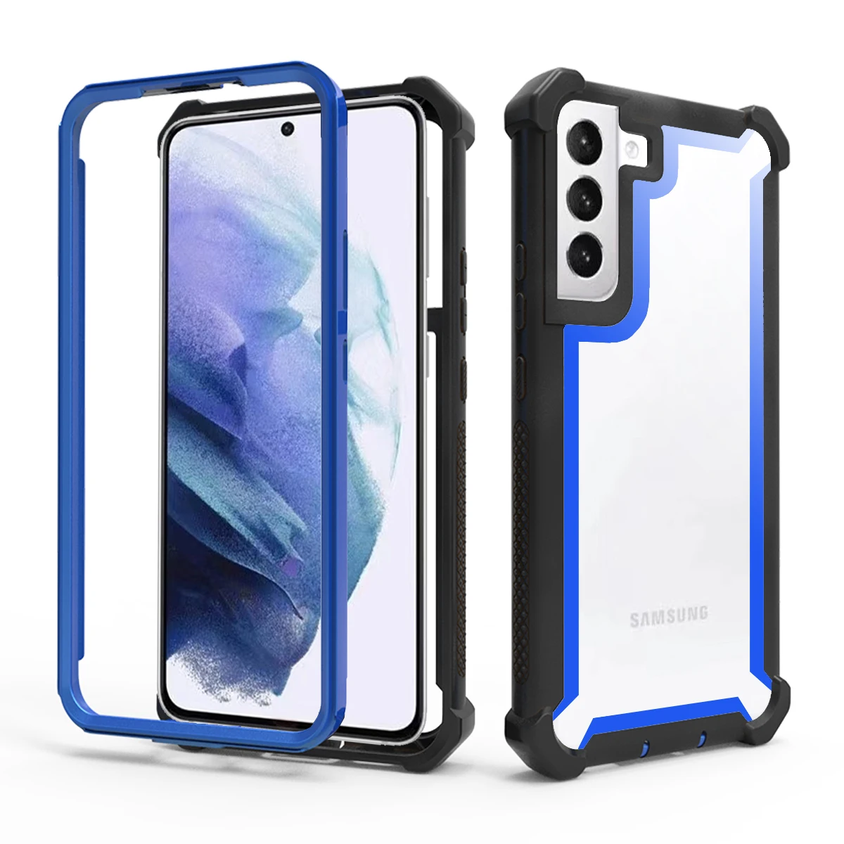 Full Body Clear Transparent Rugged Phone Case For Redmi Note 12 11 Pro 4G 5G Bumper Shockproof Back Cover