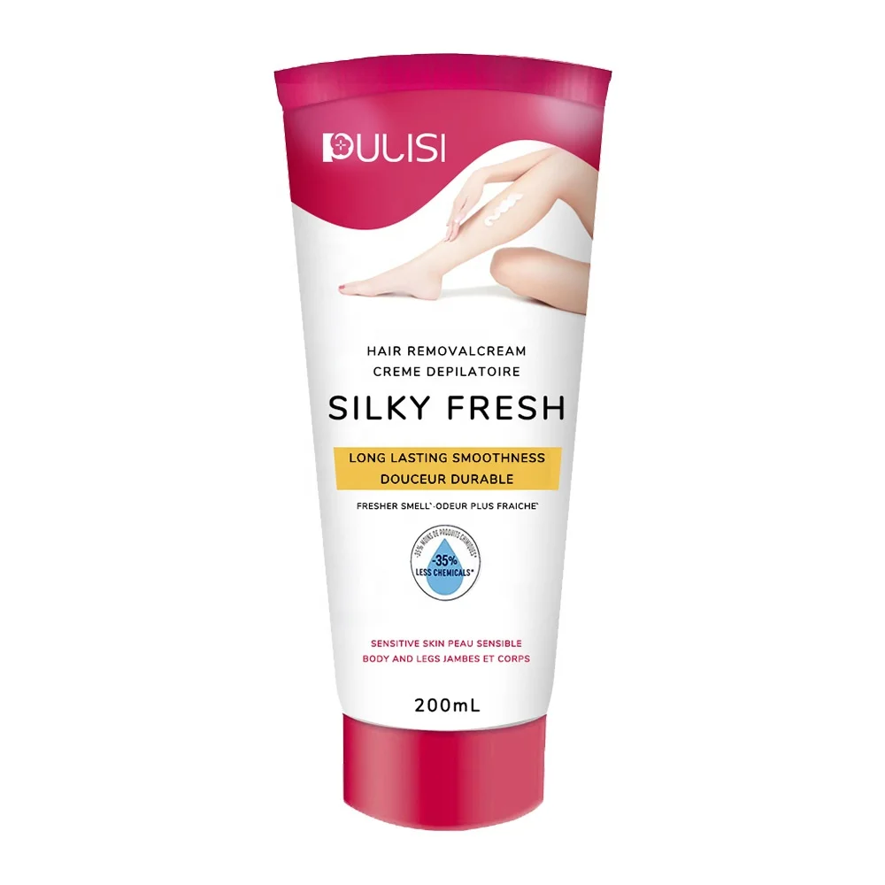 oem private label painless shea butter skin care and hydration vanilla depilatory natural hair removal cream lotions