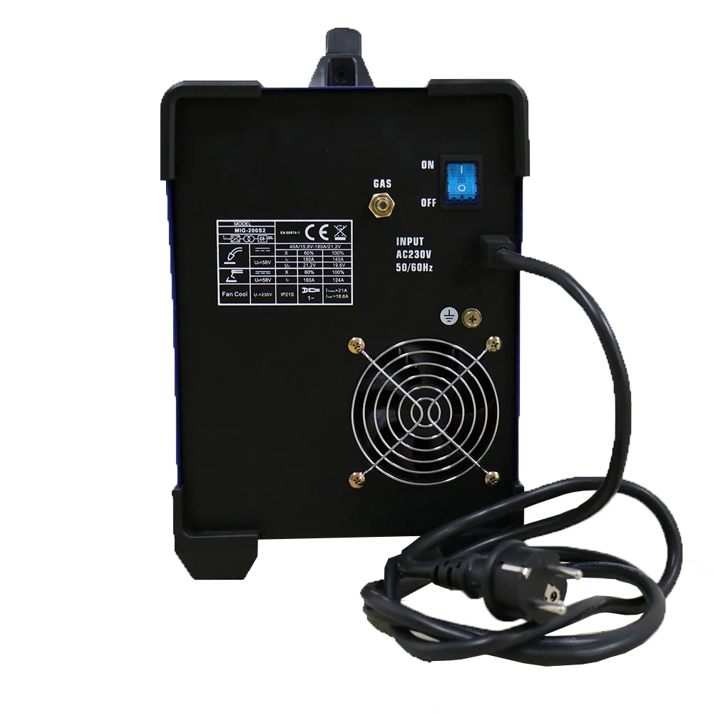 110V/230V Gasless Mig Welding Machine Portable 3IN1 Mig/Tig/Mma Welding Machine