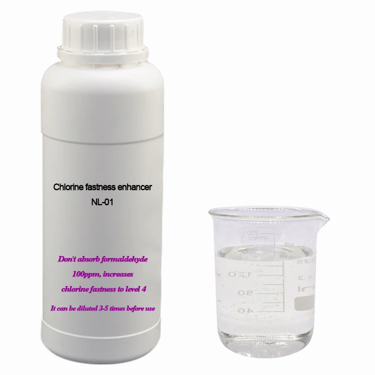 Supply Chlorine-resistant bleaching agent NL-01 to improve the chlorine bleaching resistance 4-5 grade for textile