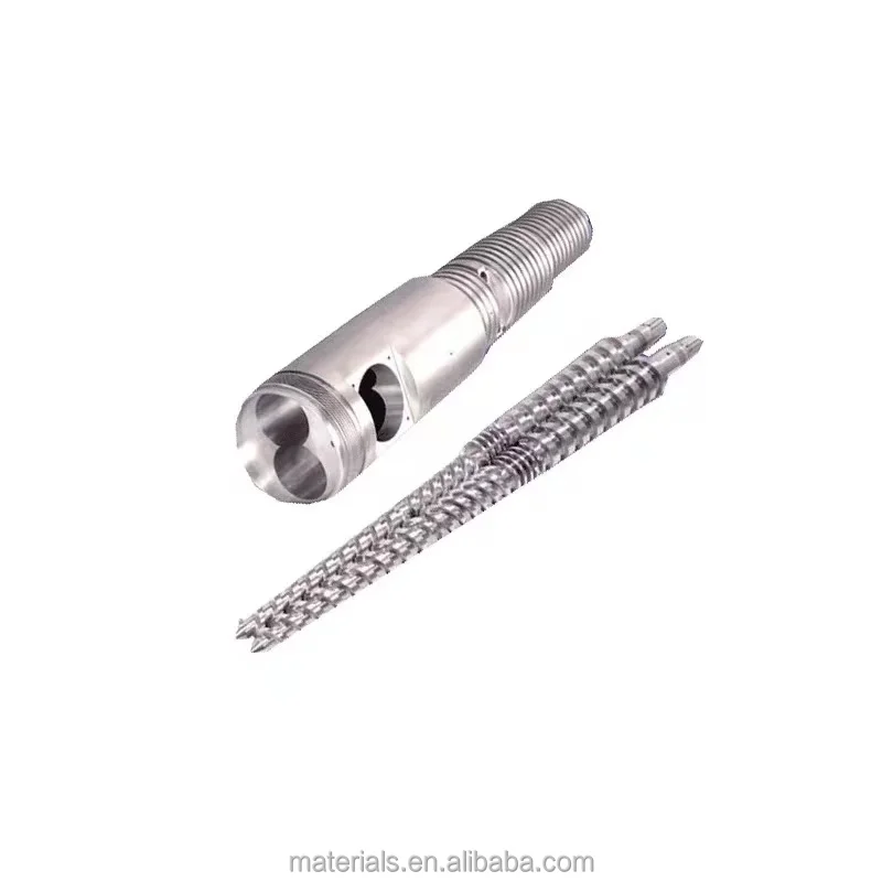 Factory Direct Conical Twin Screw And Barrel 65/132