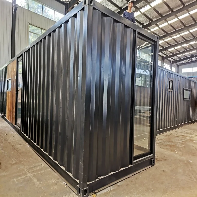 China cheap easy assemble 80m2 kitchen interior design modular 3 bedroom shipping container house luxury prefab homes