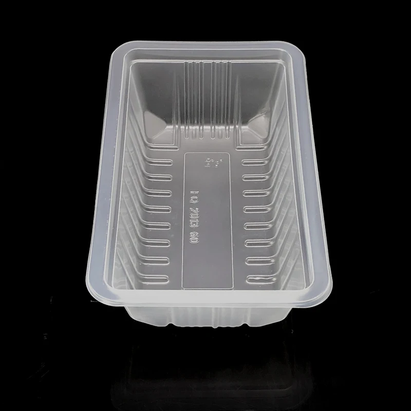 China Products Plastic Meat Food Preservation Tray Pp Plastic Frozen Ice Cube Tray Custom