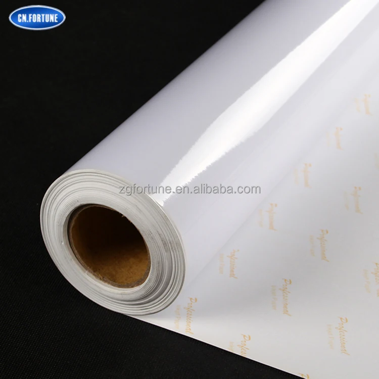Wholesale 220g Eco Solvent Printable Waterproof High Glossy Photo Paper Roll