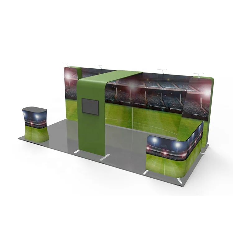 Modular aluminum extrusion trade show  booth