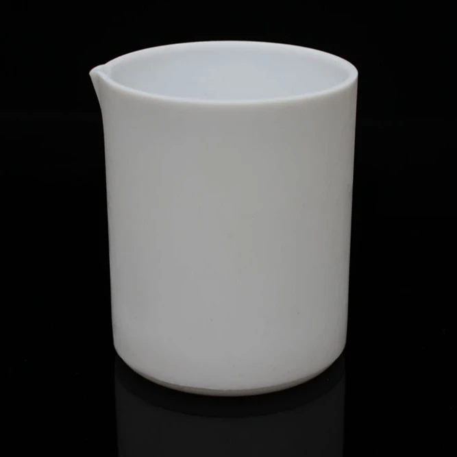 
New PTFE Beaker 250ml with Spout,, Lab PTFE Beaker 