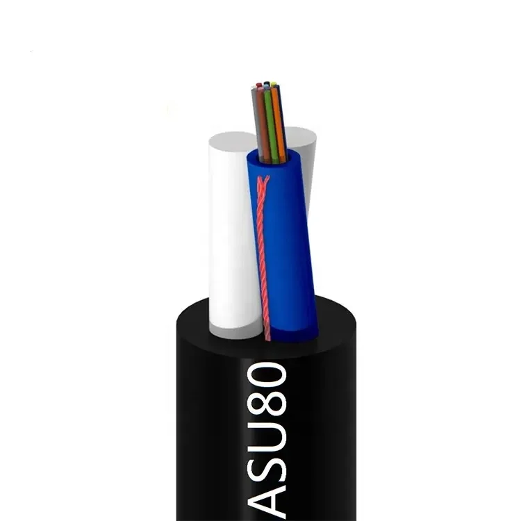 ADSS G.652D Single PE Jacket FRP  Mini Span 12 Core Fiber Optic Cable