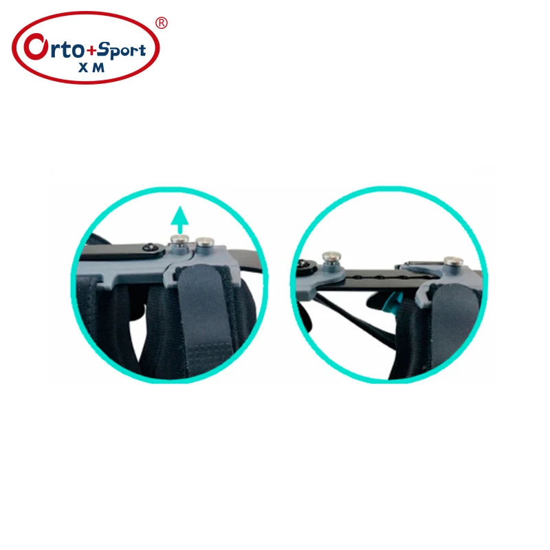 Custom Adjustable Orthopedic Elbow Brace Medical Elbow Orthosis For Post Op Fracture Recovery
