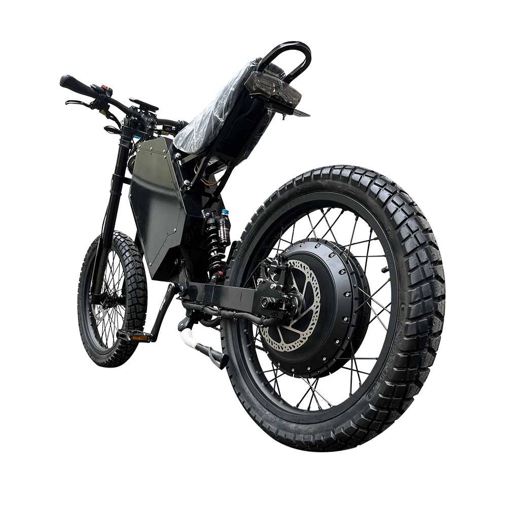 Kayo Stealth Bomber 72v Dirt Rear Electric Bike with Sur Ron Road Conversion Kit Integrated Lithium Battery Steel Frame