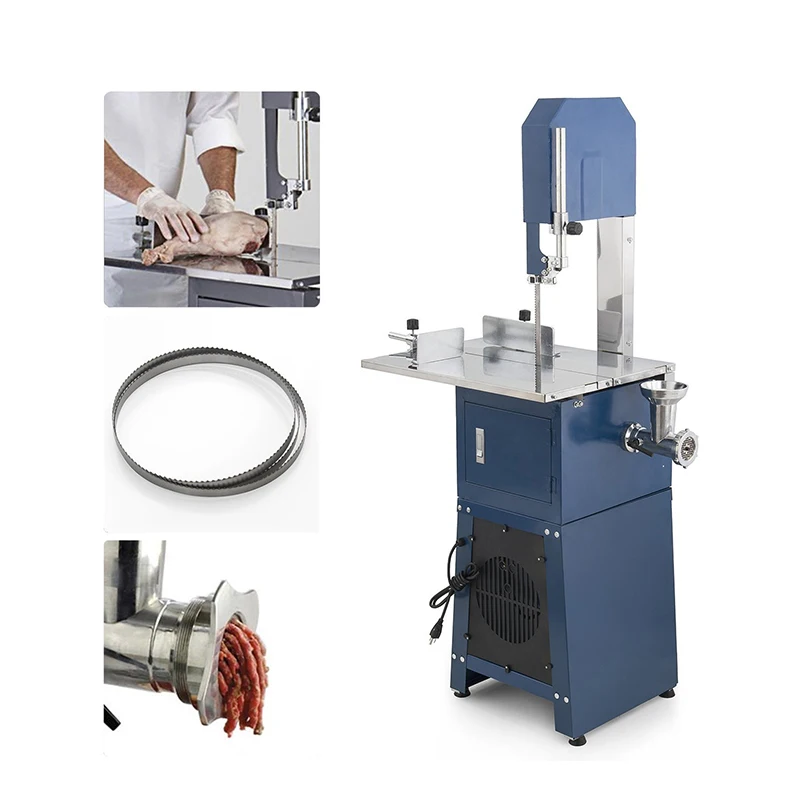 Meat Band Saw Cutting Machine With Sliding Working Table