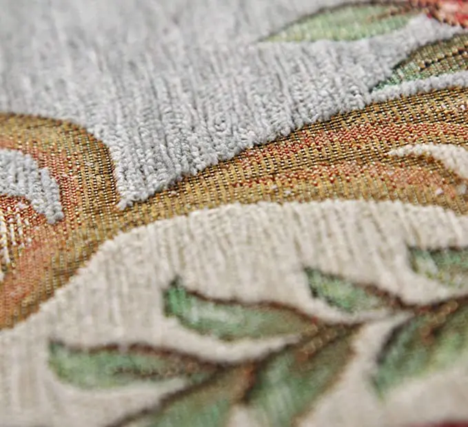 Wholesale custom  hot sale Living Room carpet anti slip luxury chenille Jacquard carpet Weave flower floor mat area rugs