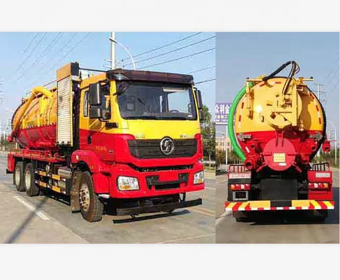 high-pressure sewer suction vehicle