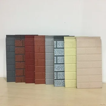 
Steel structure sandwich panel exterior wall cladding system 