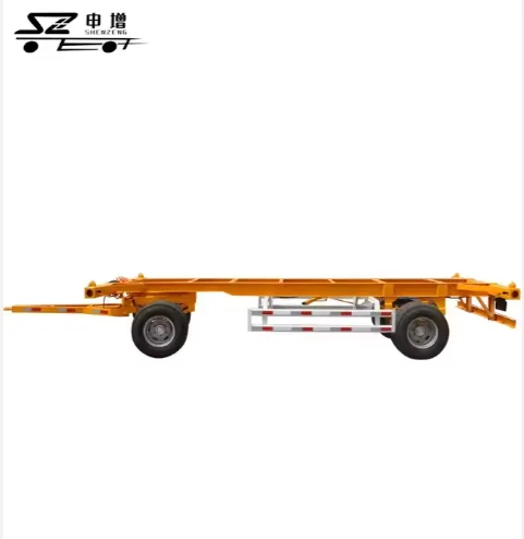 20ft Container Transport Trailer 10T 2-Axis Multi-Function Safety for Hauling Containers