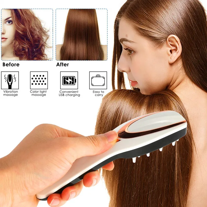 
Deep Cleaning head Skin Care Hair Electric Vibration Head Massage Laser Comb 