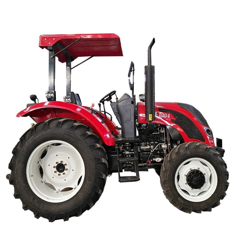 Горячая продажа Китай известный YTO двигатель 4WD QLN-1004 сельское хозяйство колесный трактор для сельского хозяйства оборудование продажи Южная