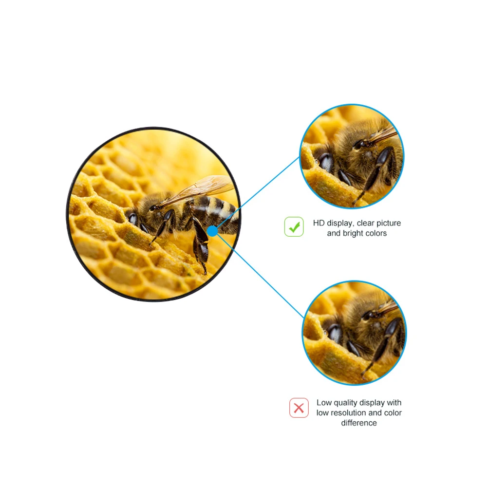 EKAA Circle Screen Round Shape Lcd Display Screen Advertising Signage