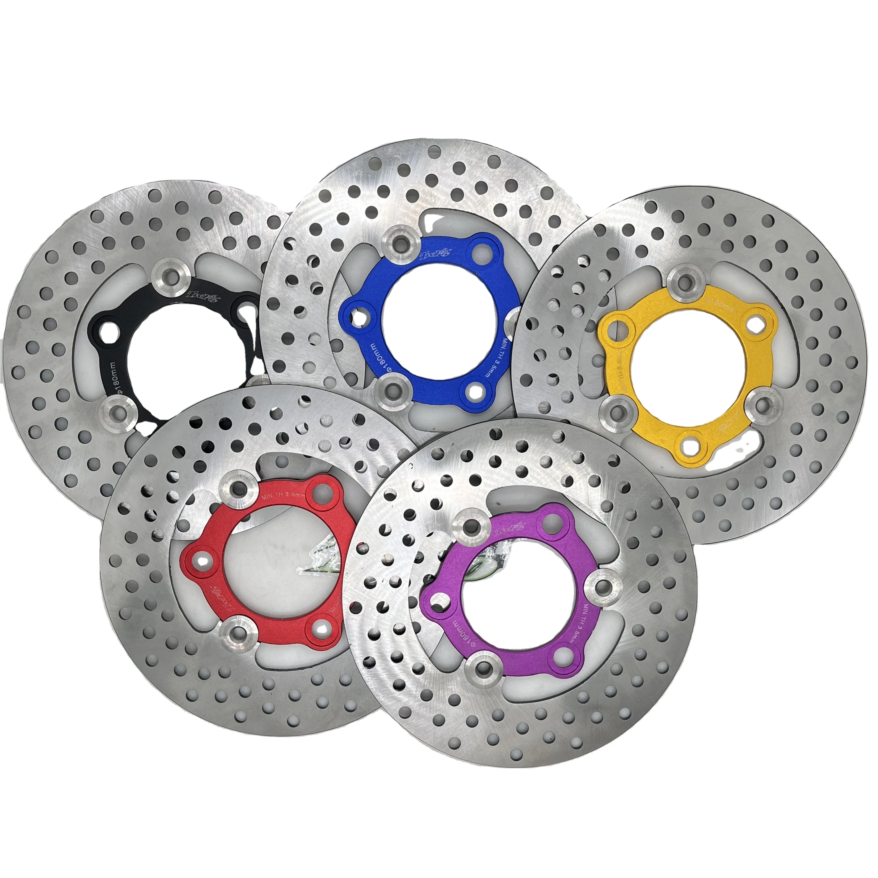 Twpo 180mm adjustable floating aluminum alloy brake disc for dio50