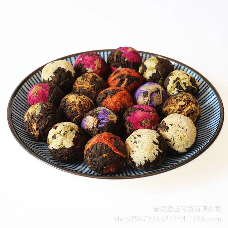 Amazon Hot Sale Fancy Tea Variety Pack Individually Wrapped Healthy Blooming Tea Flower Tea Balls