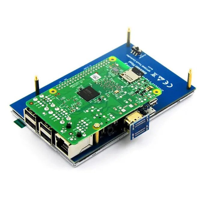 
raspberry pi zero wh superg 5 in lcd hd capacitive 800x480 usb free -drive raspberry pi 