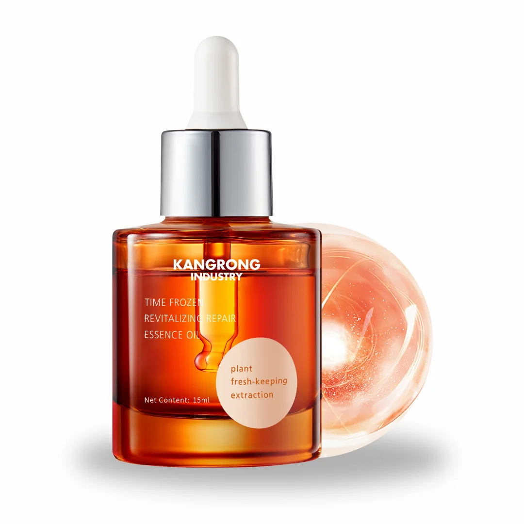 Private Label Face Essence Oil for Anti-Aging Acne Dark Spot Remover Rose Black Tea Yeast Extract Sensitive Skin