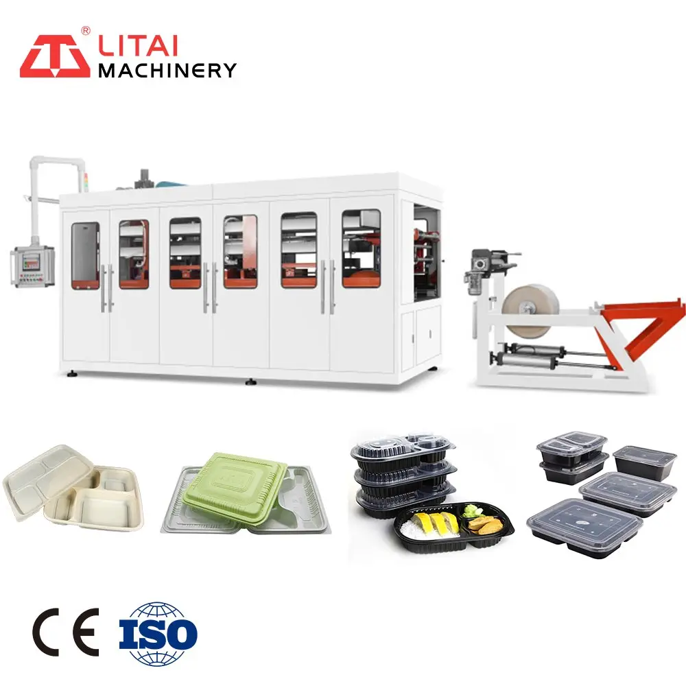 Fully Automatic Disposable Container Thermoforming Jelly Cup Machine