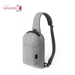 Hot sale Lightweight RPET Recycled City Sport Best girls Chest bag Daily Travel cross body Sling bag