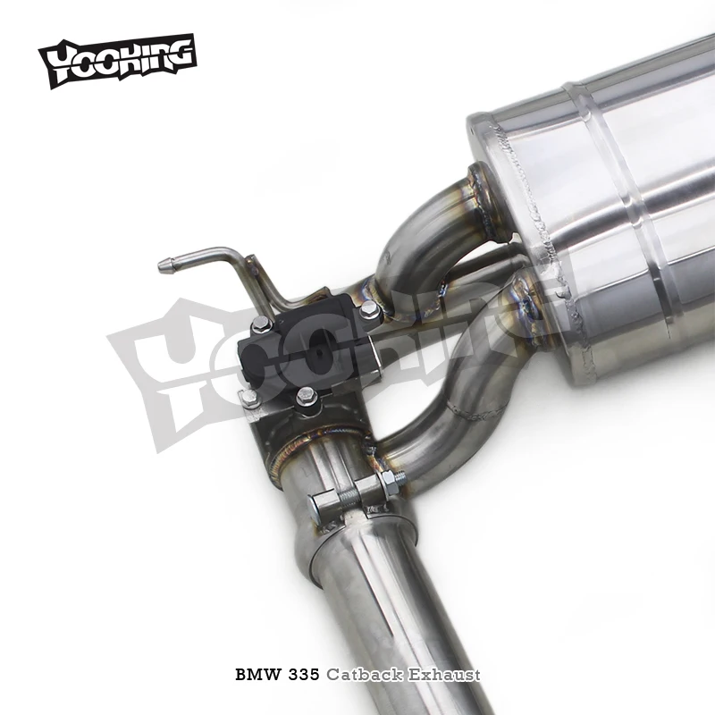 Заводская выхлопная труба Valvetronic для BMW 335/335i F30 3 0 T 2012-2016 гоночная из нержавеющей стали